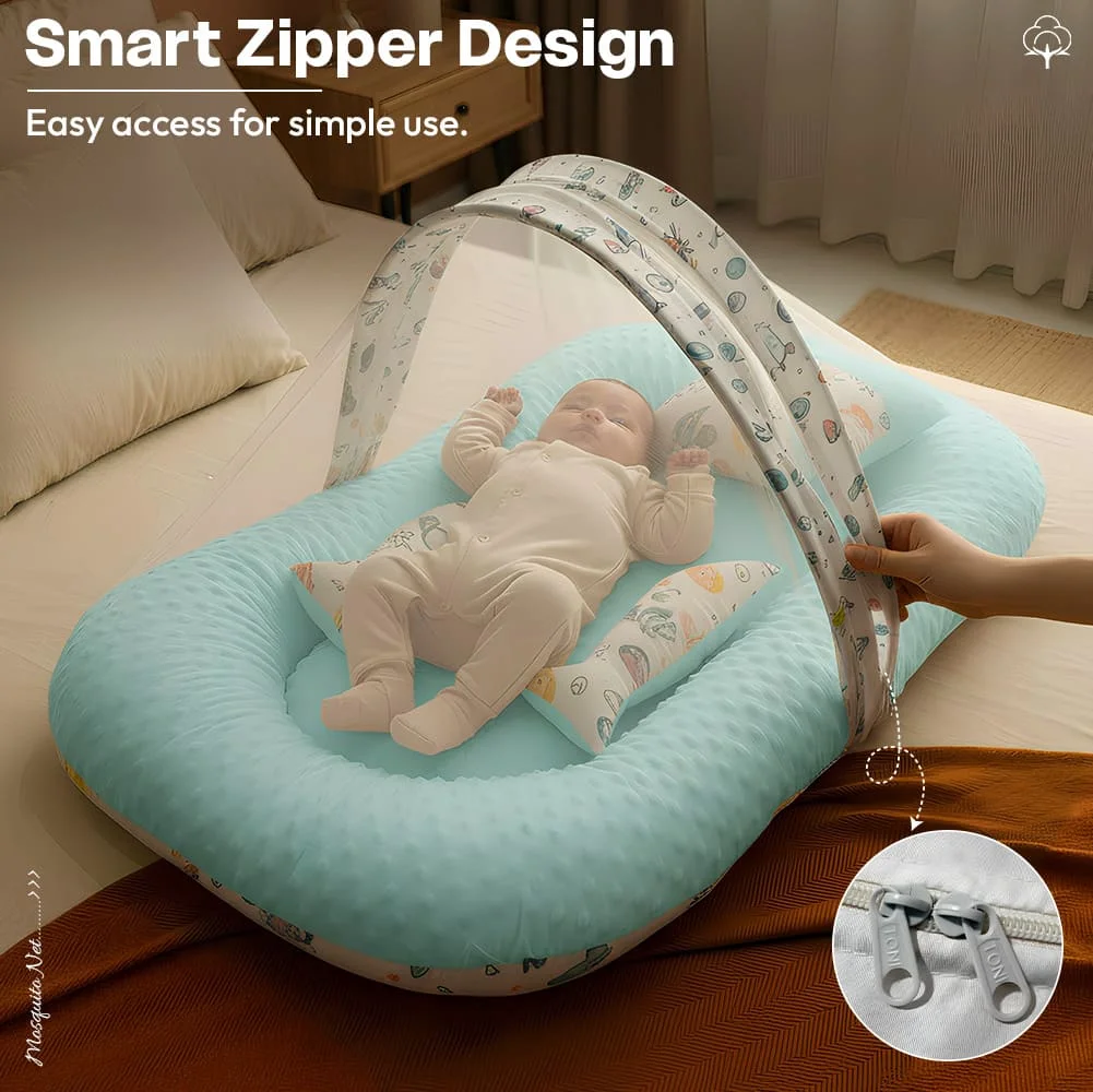 Luxe Mosquito Net blue