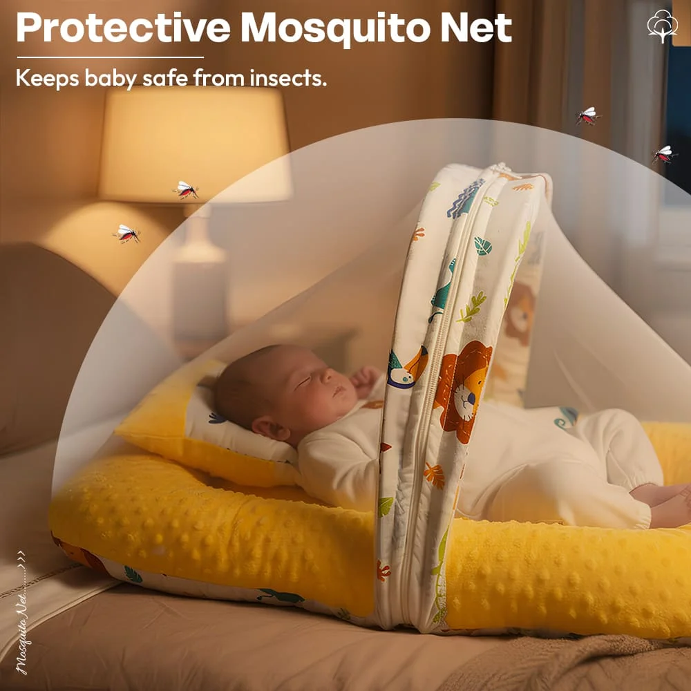 Luxe Mosquito Net kangaroo print3