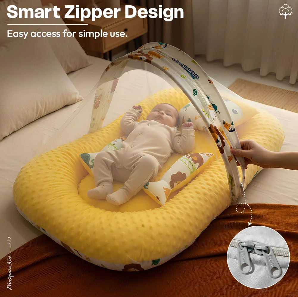 Luxe Mosquito Net kangaroo print