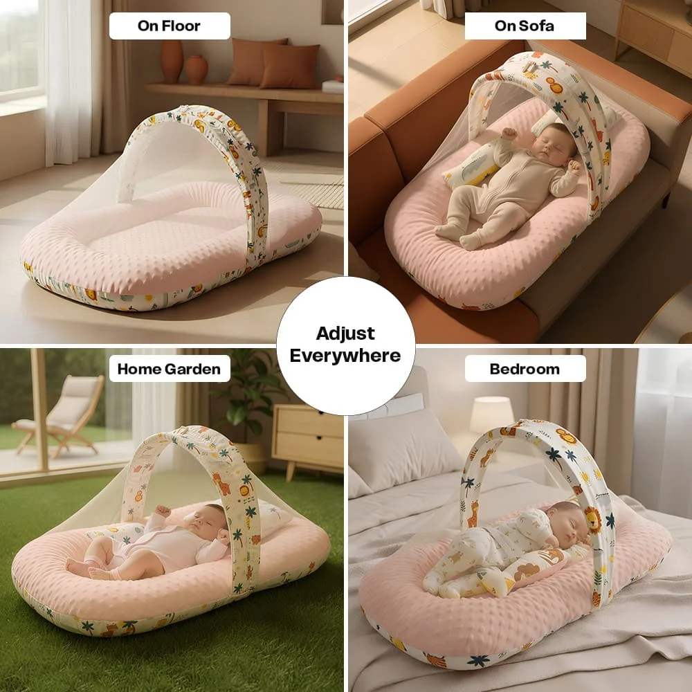 Luxe Mosquito Net pink