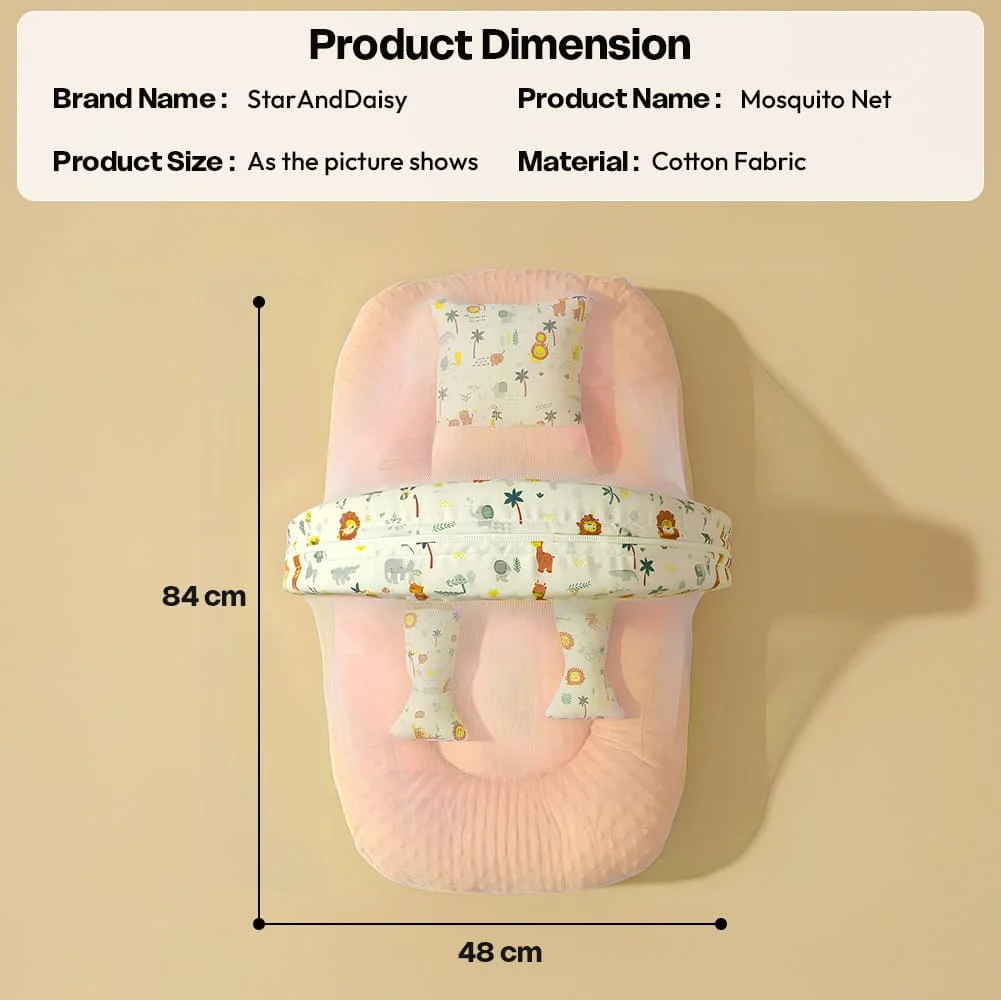 Luxe Mosquito Net pink