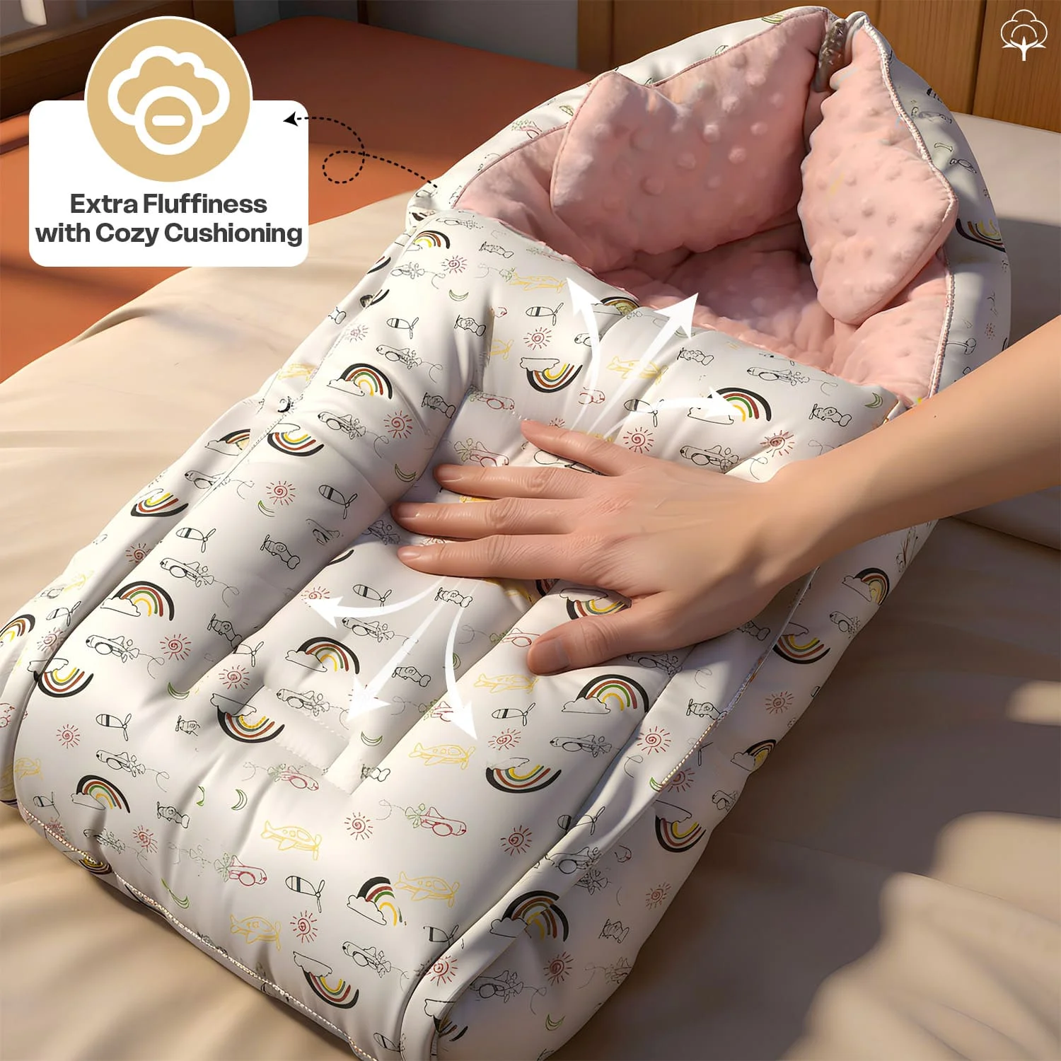 Luxe Sleeping Bag Pink