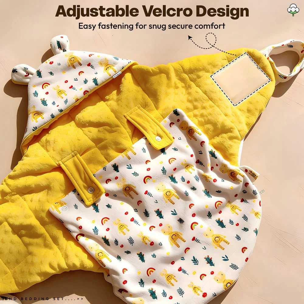 Luxe Swaddler Giraffe Print