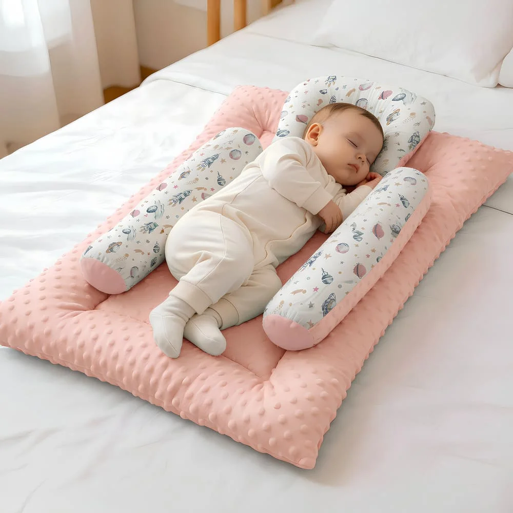 Luxe bedding set space print