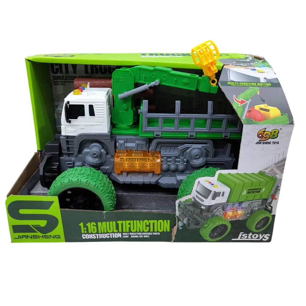 Multifunction Construction Truck Green