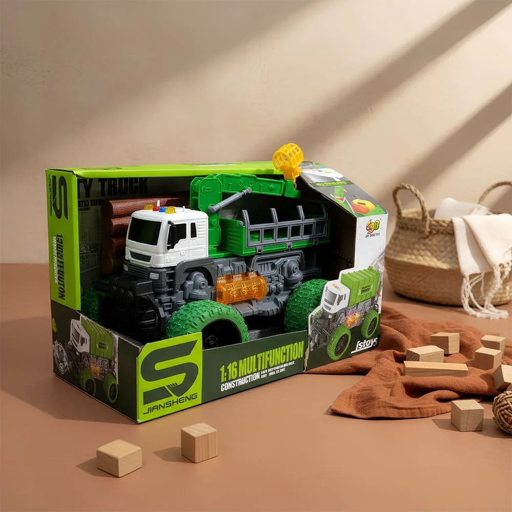 Multifunction Construction Truck Green