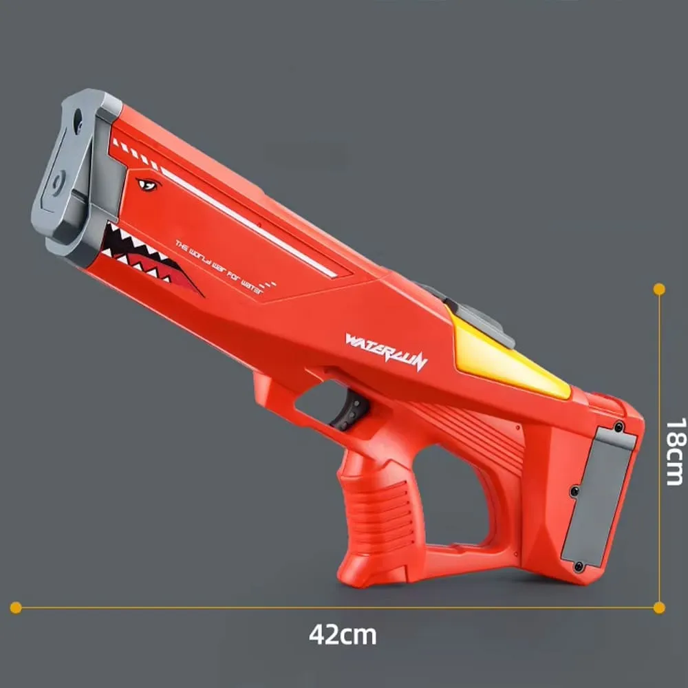 angry shark water gun