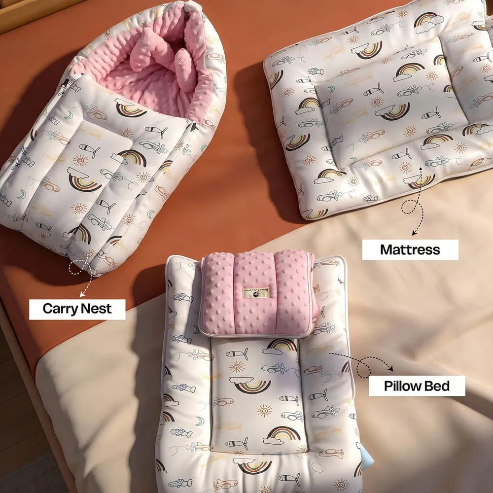 multiway use pink Color Luxe Sleeping Bag