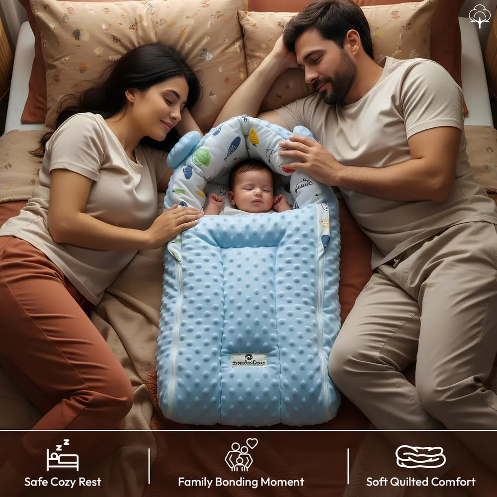 sleep together blue Color Luxe Sleeping Bag