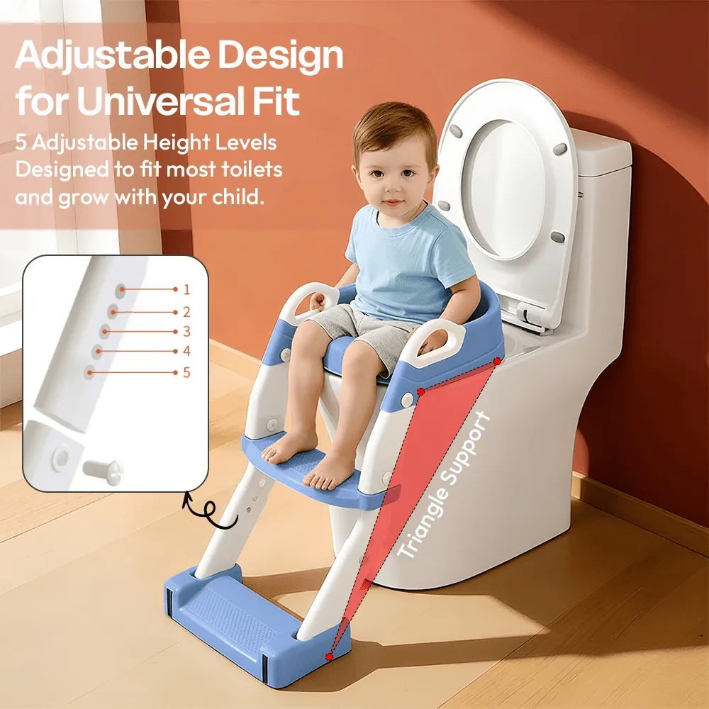 Potty seat ladder
