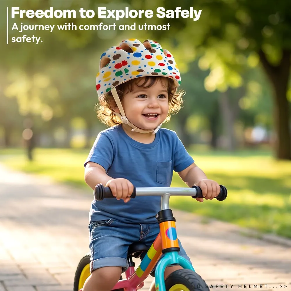 safety helmet apple print