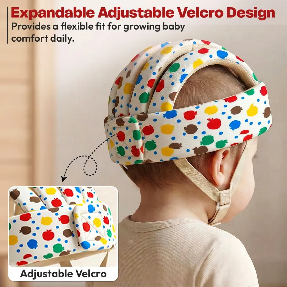 safety helmet apple print