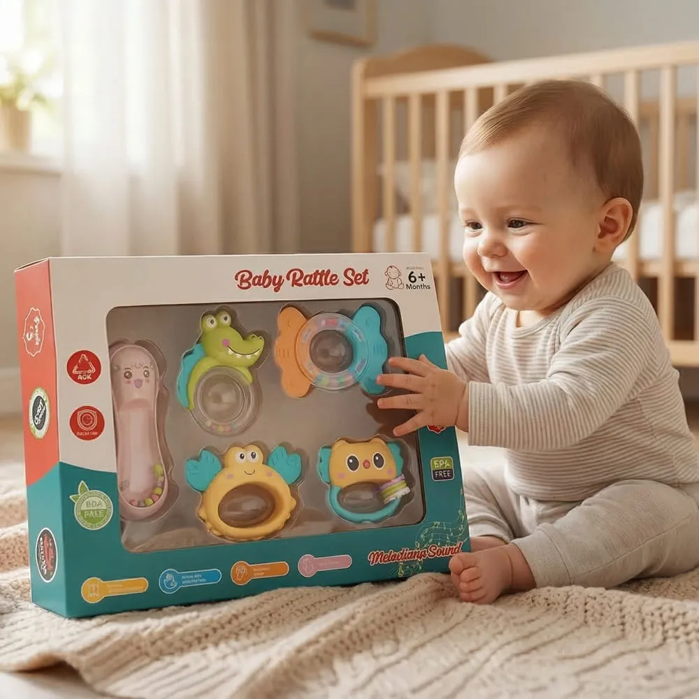 Baby Rattle Set