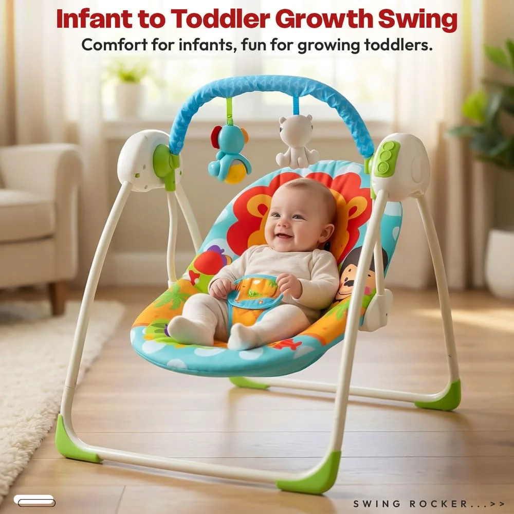 Deluxe Bouncer Portable Swing