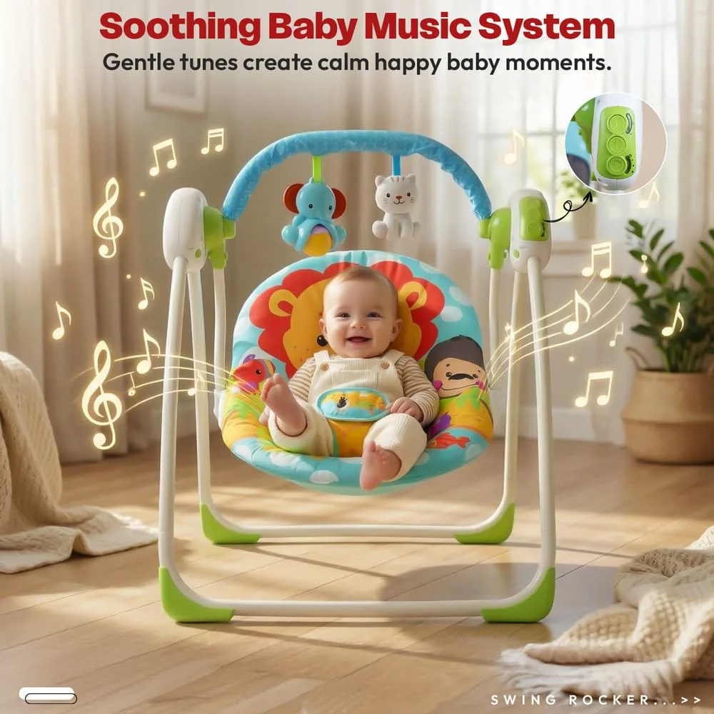 Deluxe Bouncer Portable Swing