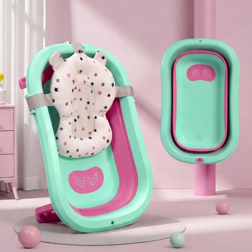 bt luxe bathtub blue pink