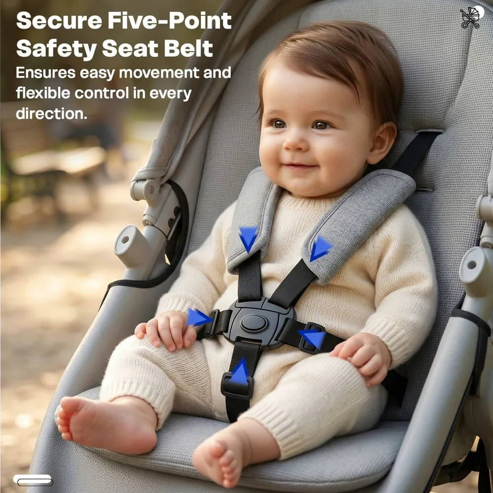 five point safety belt hot mom luxury premium baby stroller