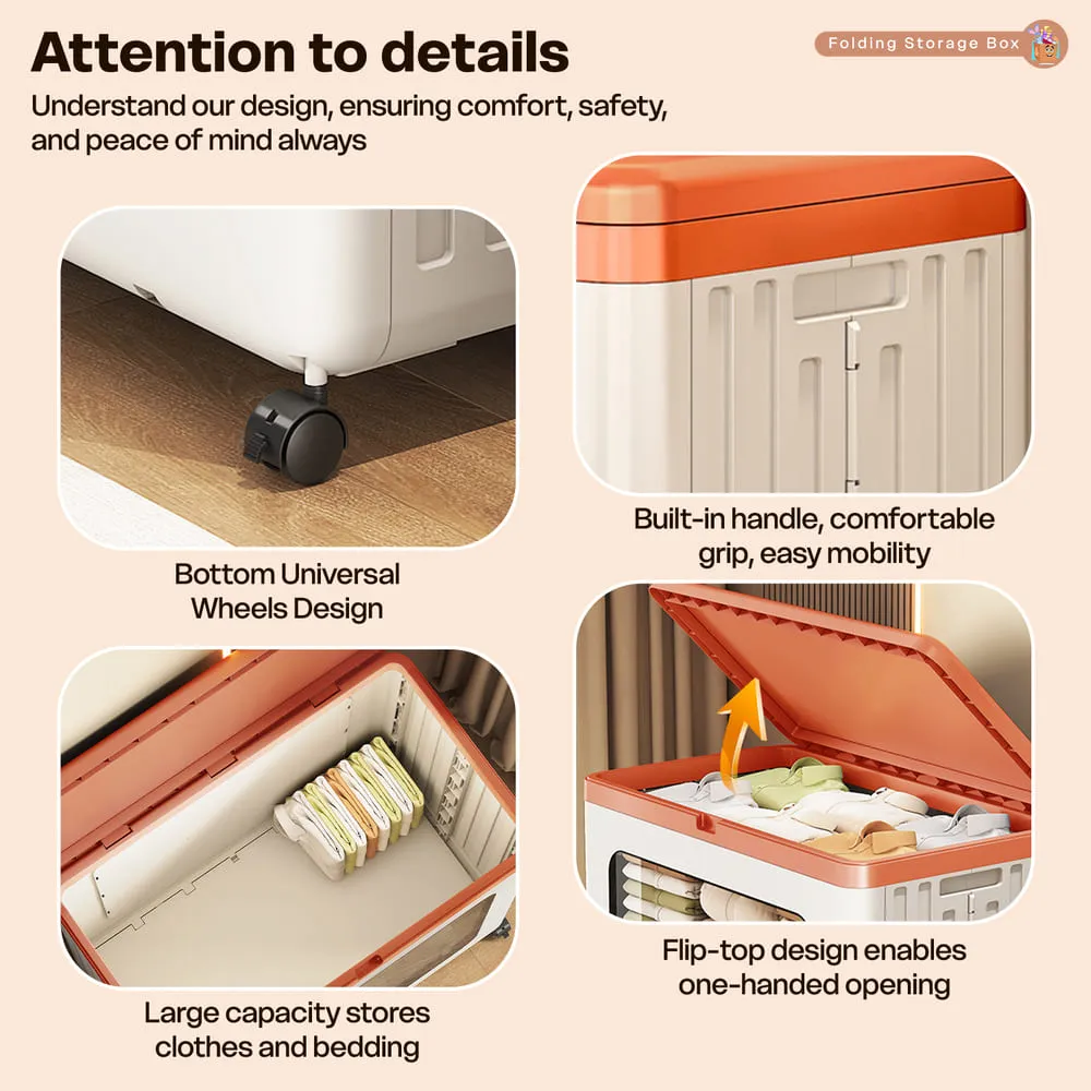 folding box with multiple features