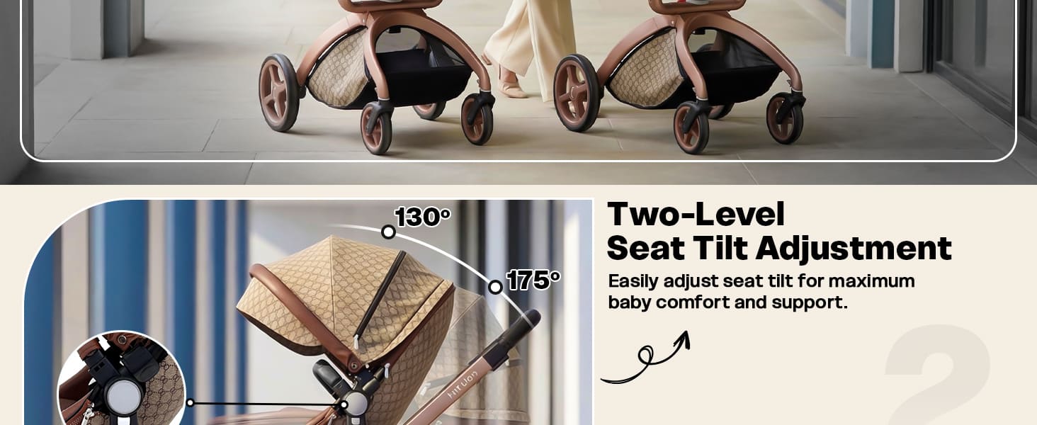 Hot Mom Luxury 3-in-1 Baby Stroller Hot Mom Luxury 3-in-1 Baby Stroller