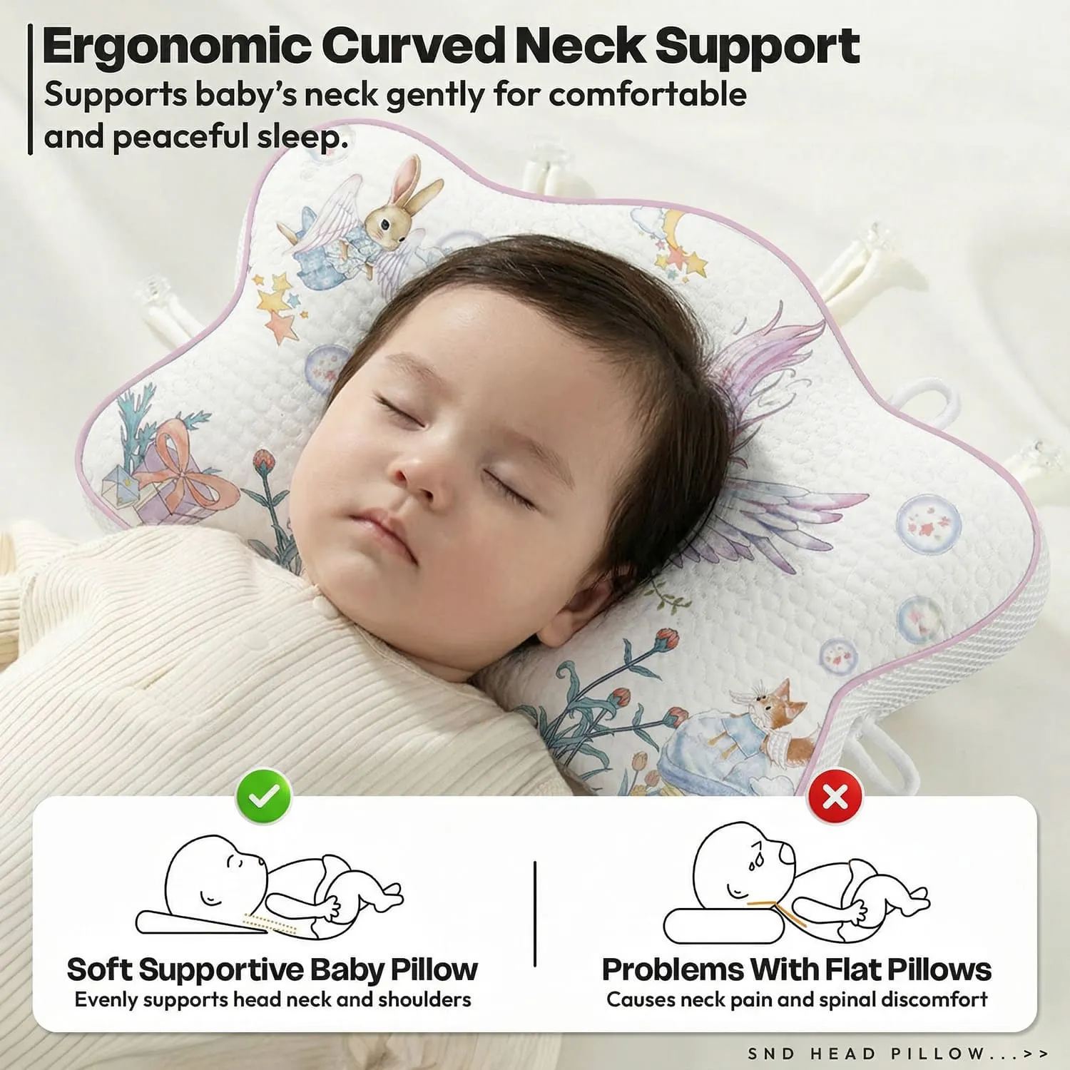 Starfish Awstring Pillow unicorn