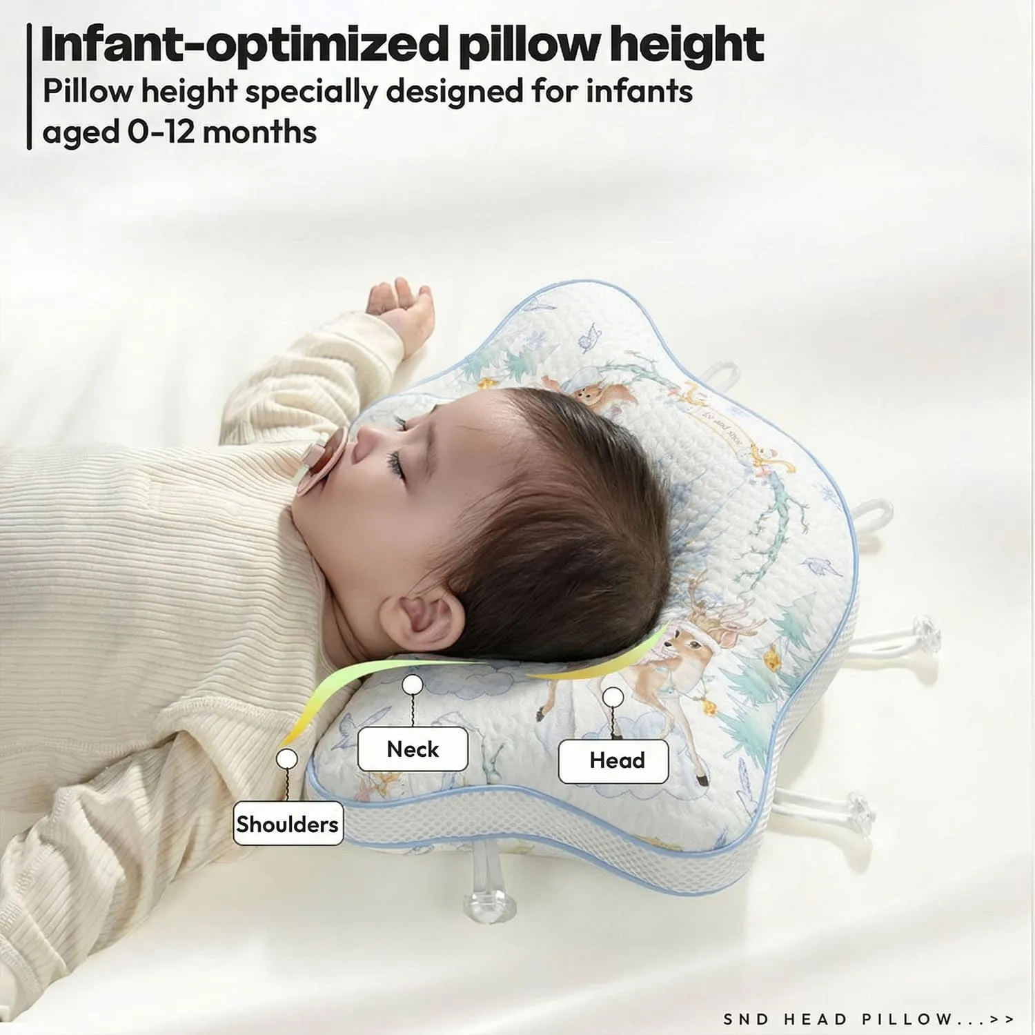 Starfish Awstring Pillow Deer