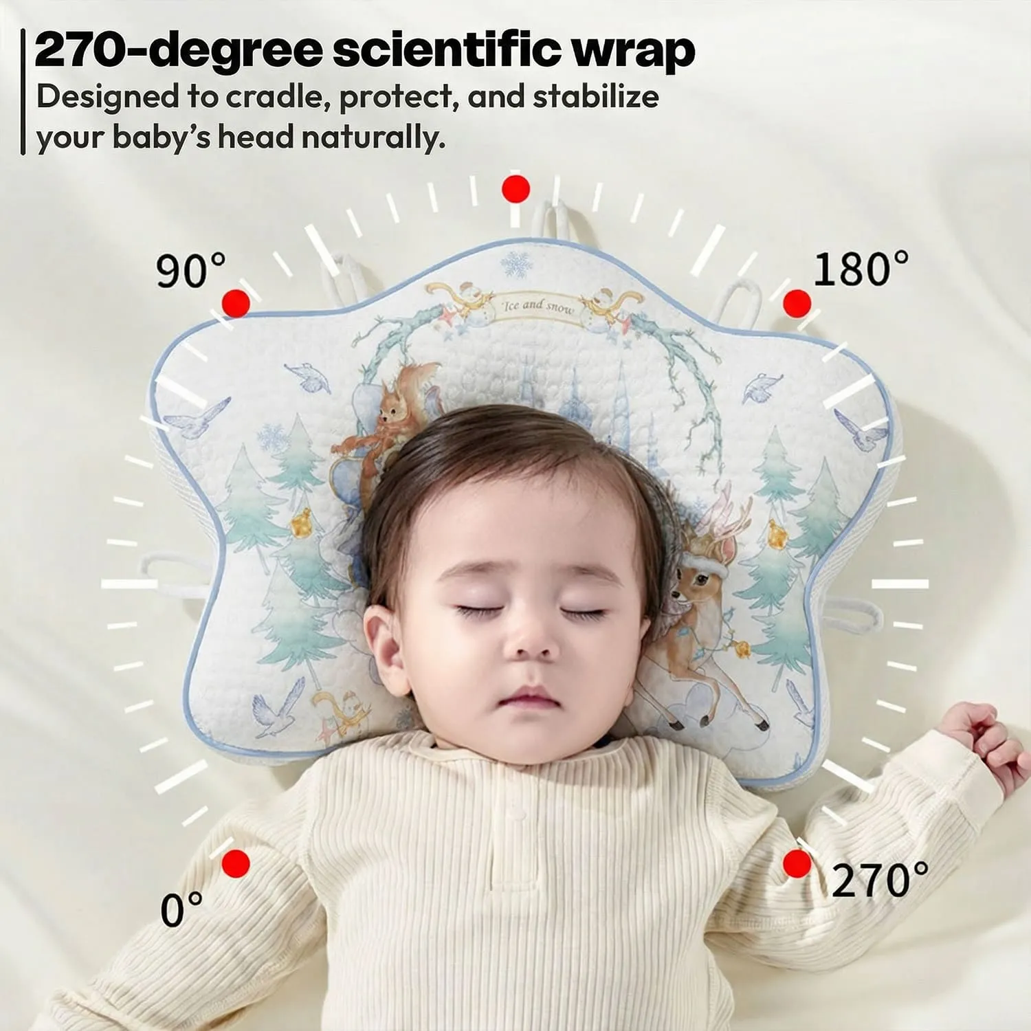 Starfish Awstring Pillow Deer