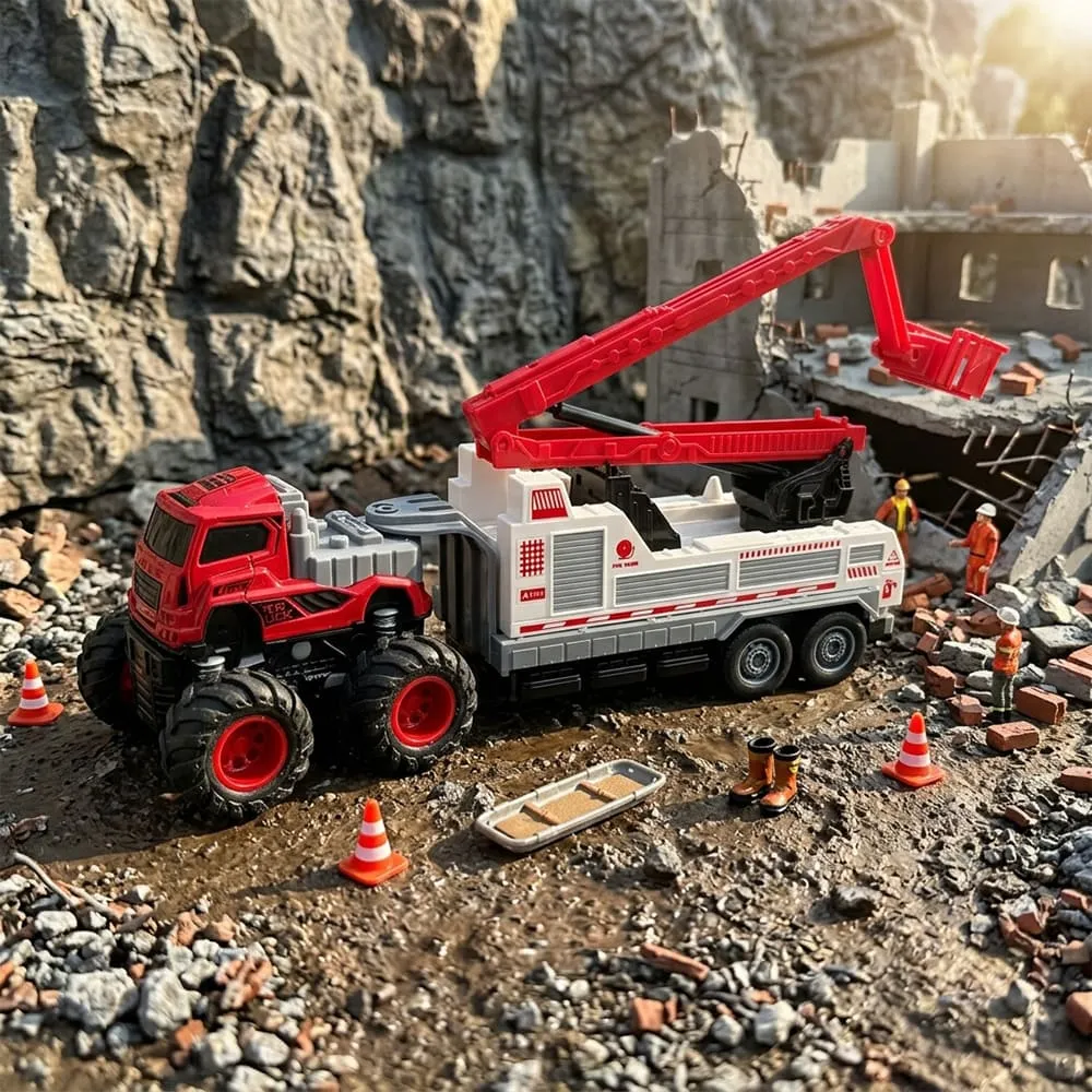 die cast musical trailer truck