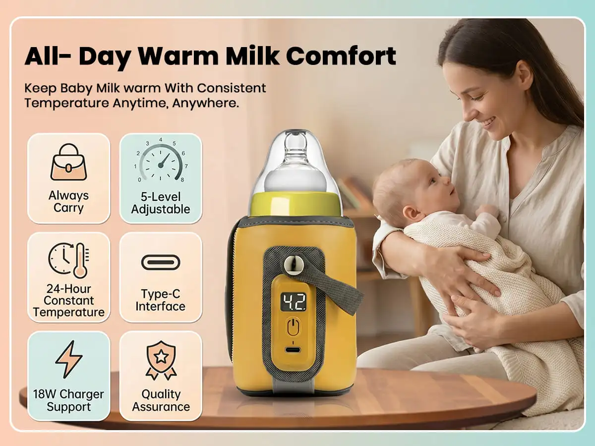 rechargeable feeding bottle warmer