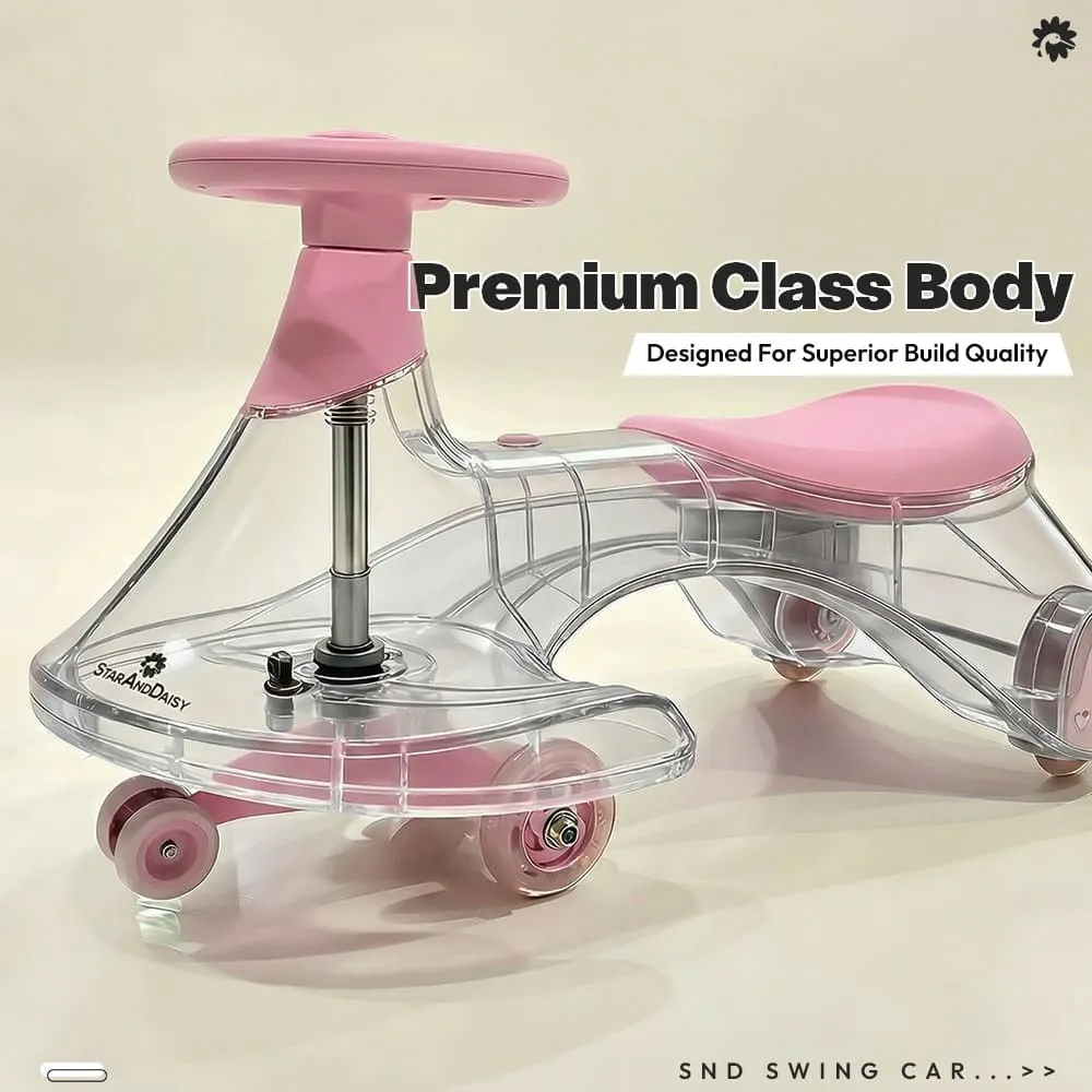 swing car pink