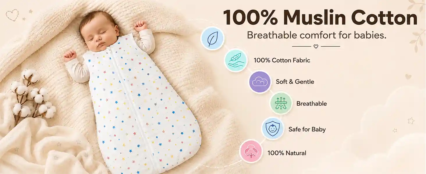 baby sleeping sack - Star print baby sleeping sack - Star print