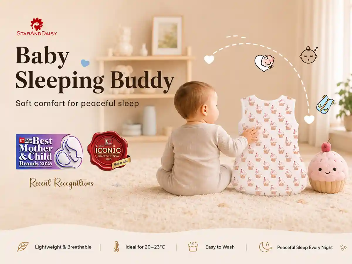 baby sleeping sack - cupcake print baby sleeping sack - cupcake print