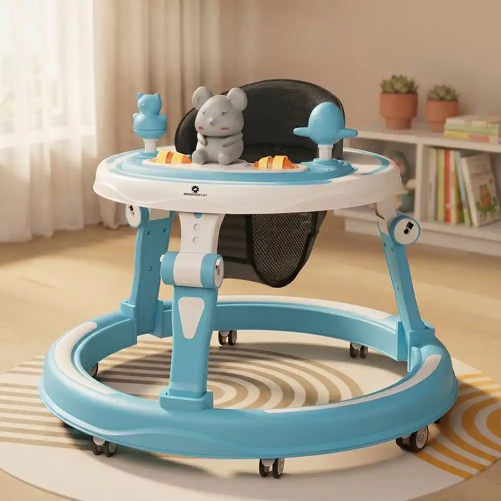 baby walker sky blue