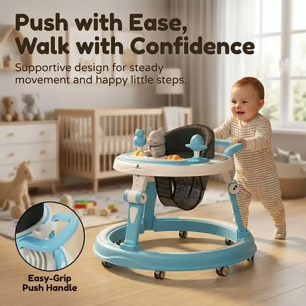 baby walker sky blue