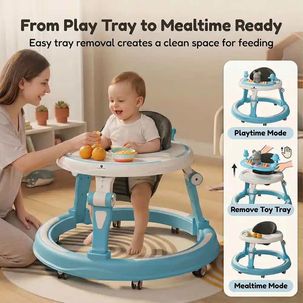 baby walker sky blue