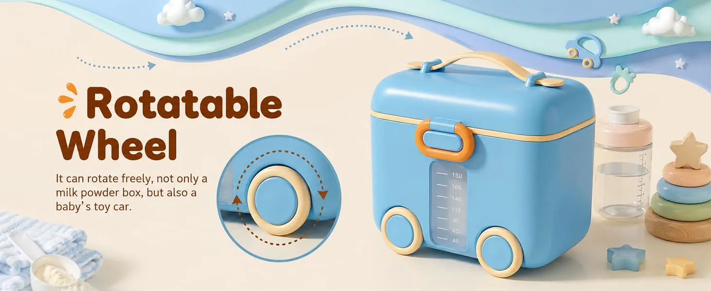 Baby Formula Milk Powder Storage Container