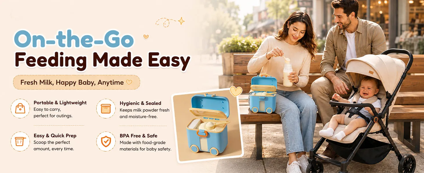 Baby Formula Milk Powder Storage Container