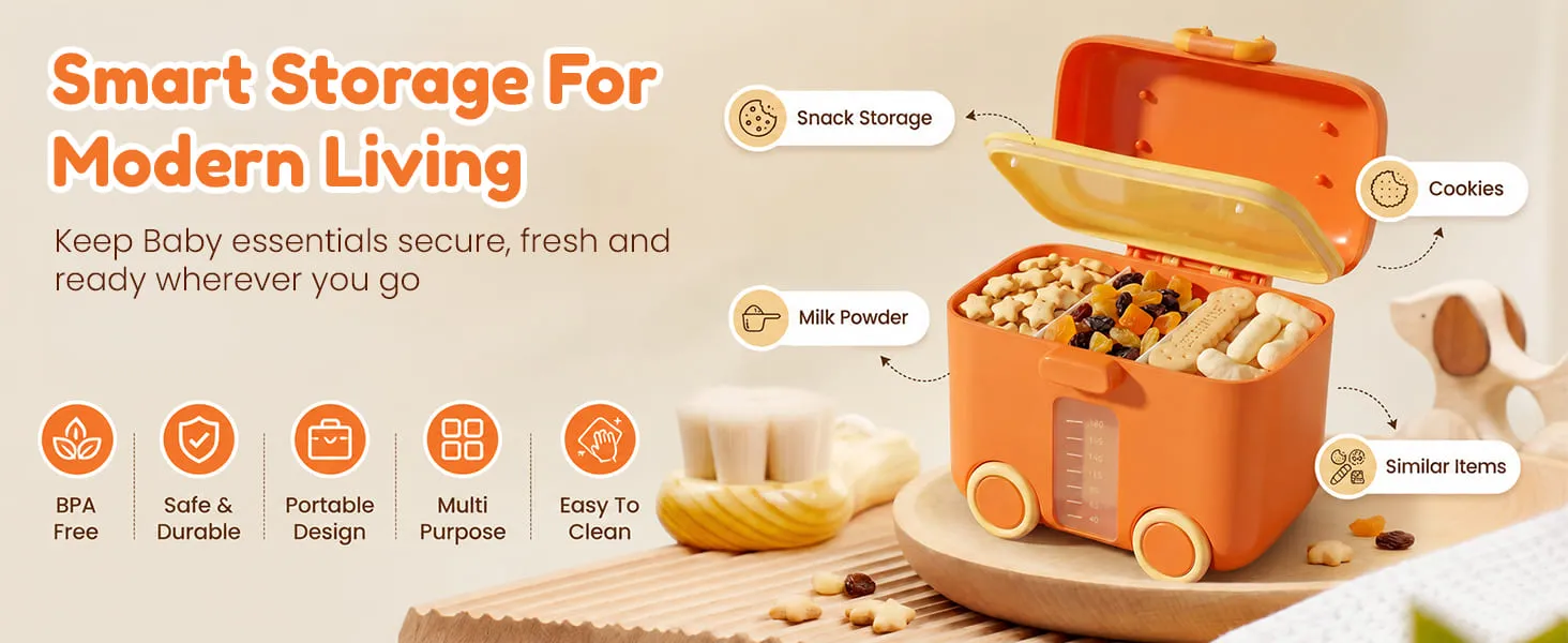 Uonibaby Baby Milk Powder Container
