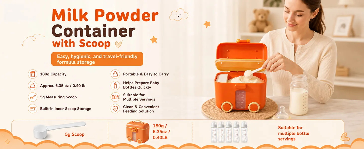 Uonibaby Baby Milk Powder Container