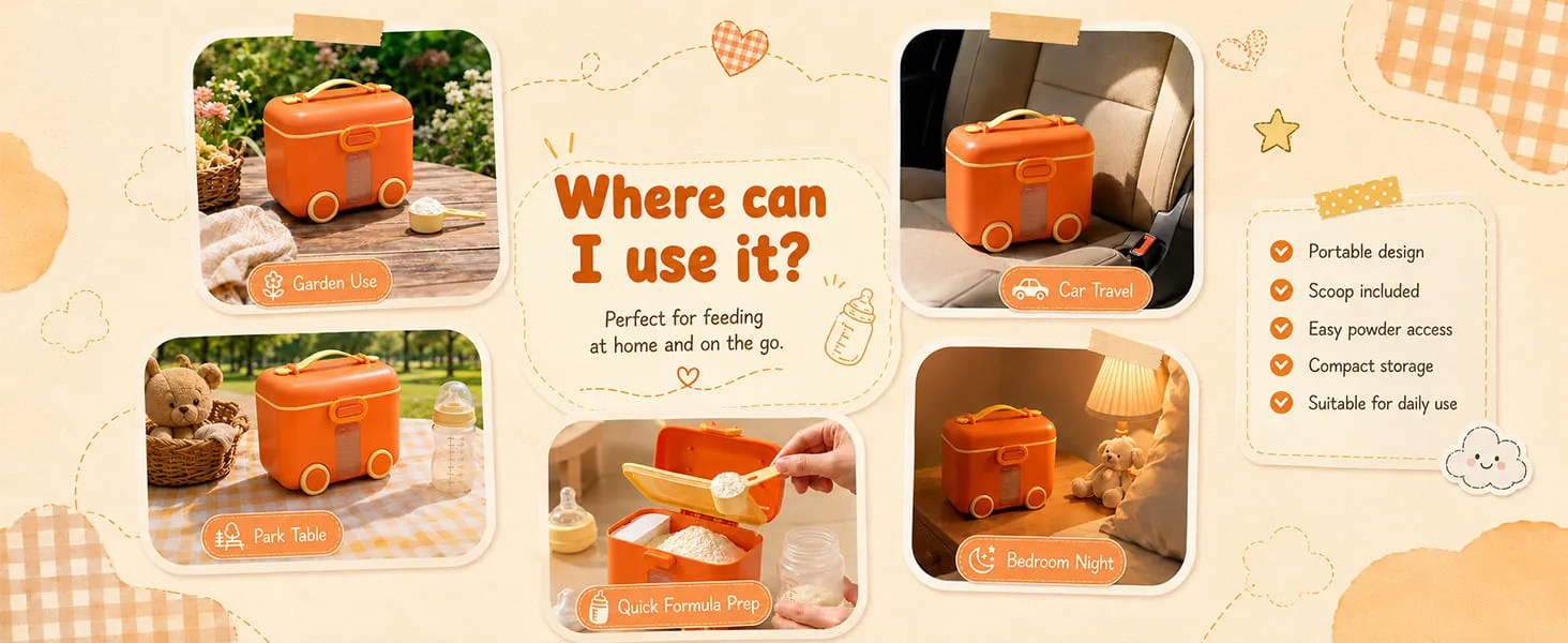 Uonibaby Baby Milk Powder Container