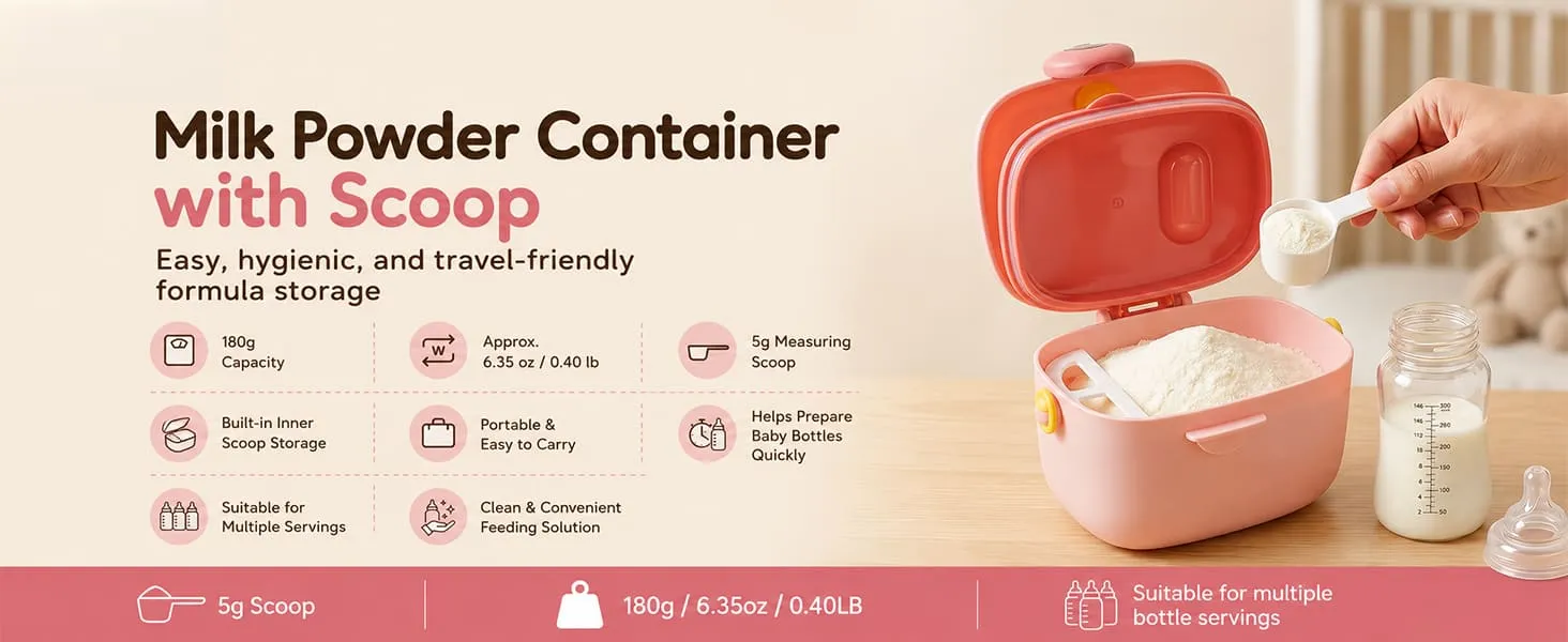 Baby Formula Milk Powder Storage Container