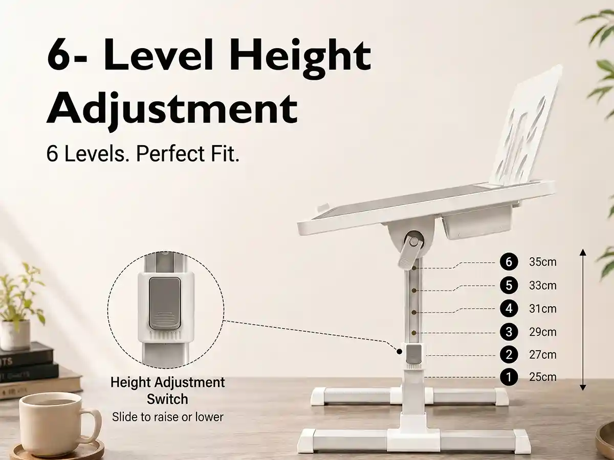 N3-Bed Table-Grey