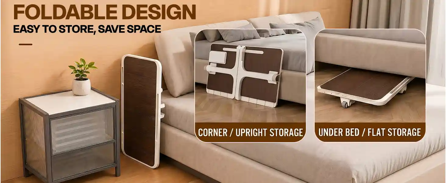 T9 Bed Table - Brown
