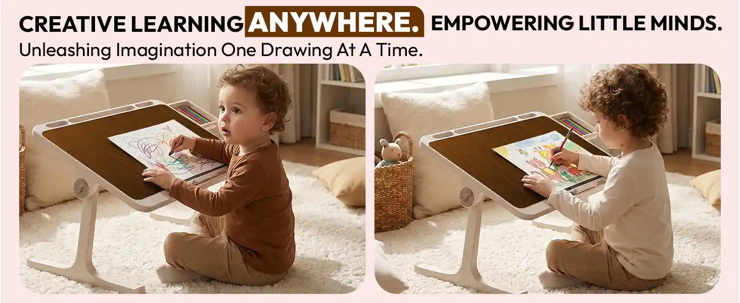 T9 Bed Table - Brown