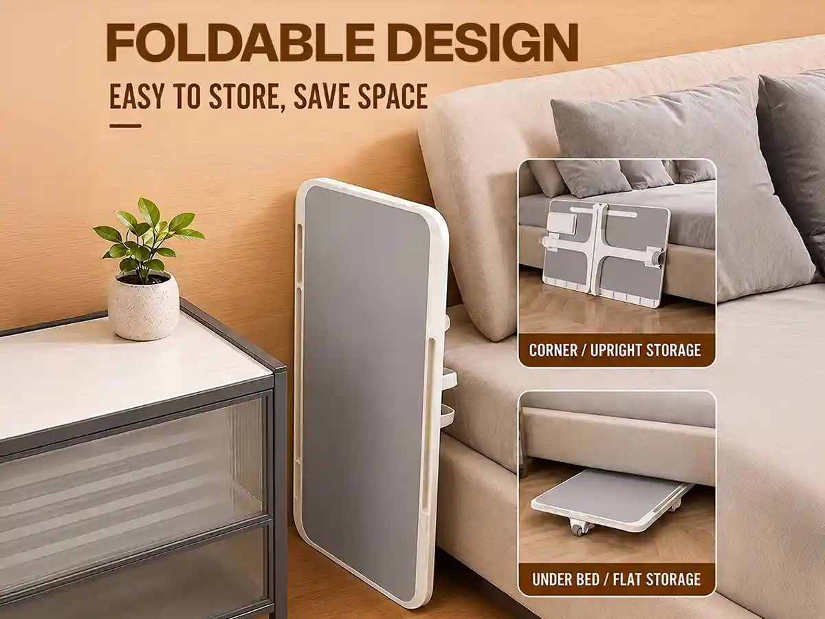 T9 Bed Table - Grey