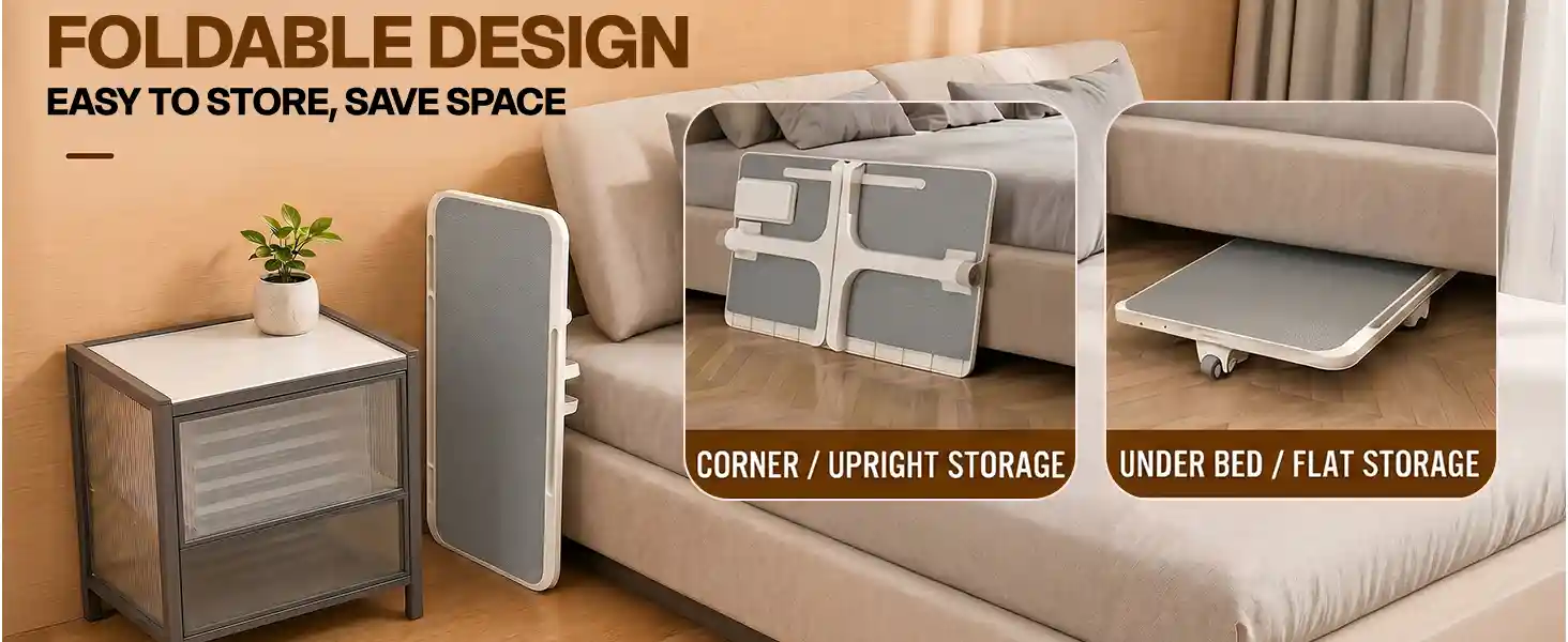 T9 Bed Table - Grey