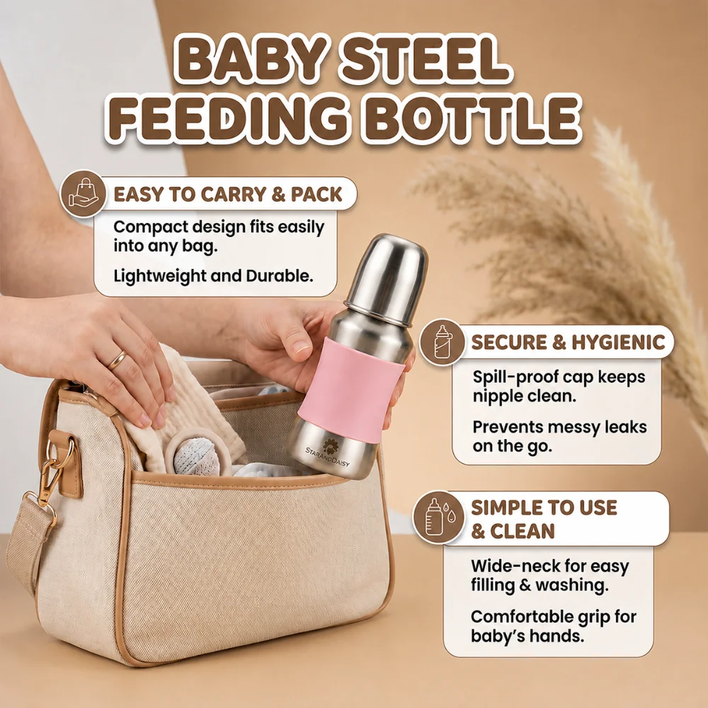 baby milk bottle Pink